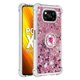 thumbnail image 2 of Funda para Xiaomi Poco X3 NFC/X3 PRO con Brillo Líquido Flotante, Purpurina, Parachoques y Anillo Giratorio Soporte, 2 of 5