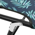 thumbnail image 6 of vidaXL Patio Lounge Chair Folding Sunlounger Outdoor Sunbed for Poolside Steel, 6 of 6