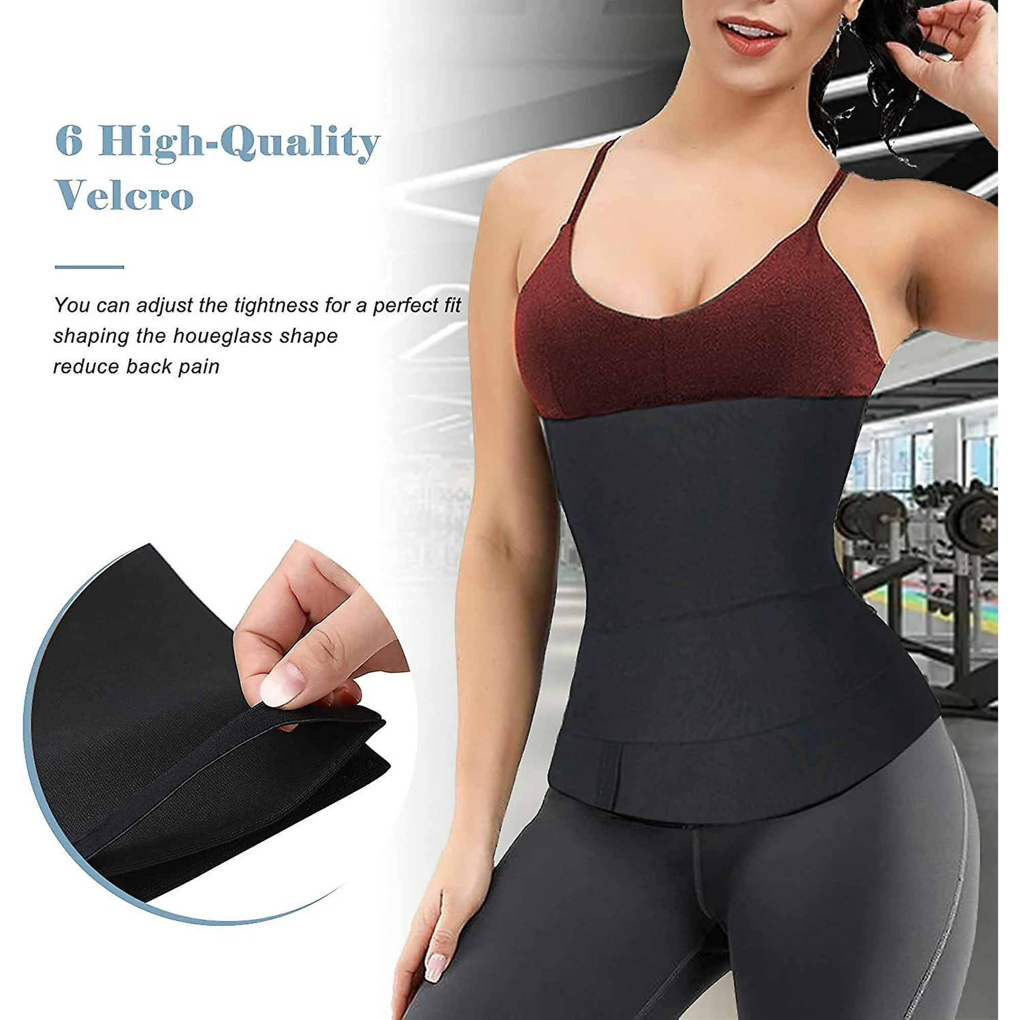 Bandage Wrap Waist Trainer For Women Lower Belly Fat Waist Wraps For Stomach Wraps Plus Size 13.1ft