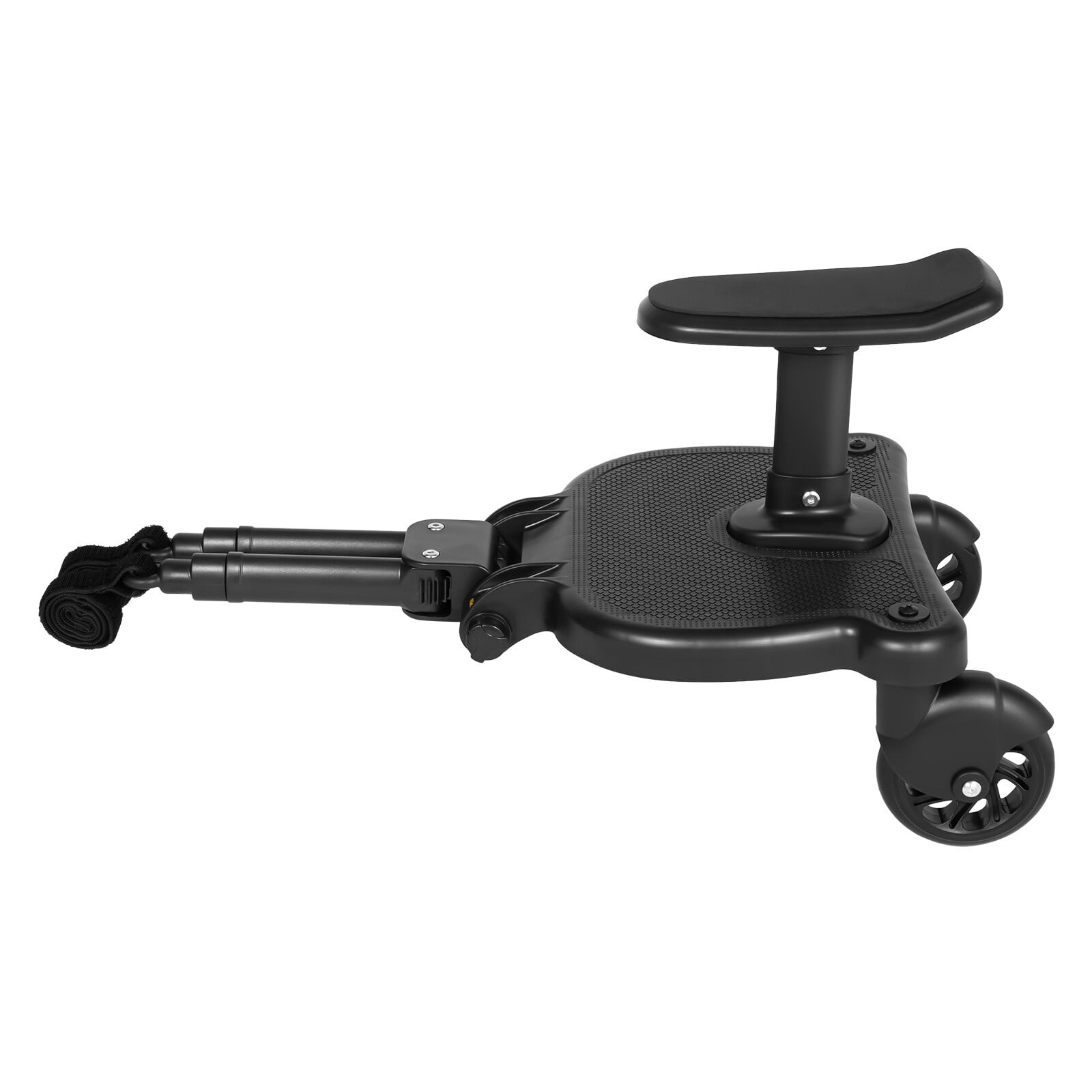 2 in 1 Stroller Ride Board, Universal Detachable Seat, Stroller Glider board, For 3-7 Years Old