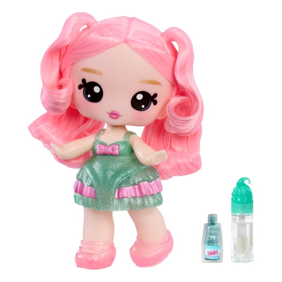 Yummiland Large Doll- Susie Sour Straw with Scented Lip Gloss, Ages 4 