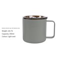 thumbnail image 1 of Stainless Steel Coffee Mug:Double-Walled,Heat-Resistant Camping Cup, 1 of 8