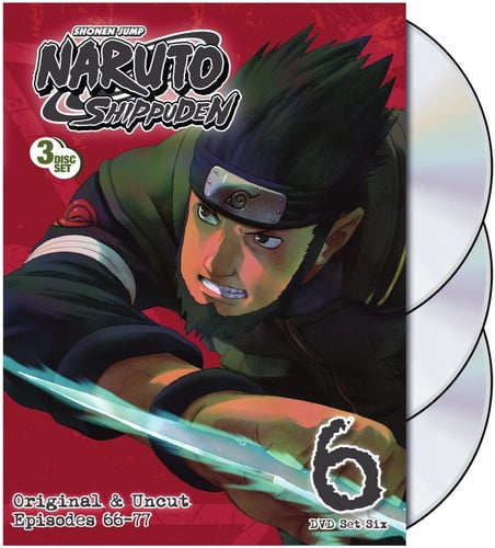 Naruto Shippuden Box Set 6 [DVD] - Walmart.com