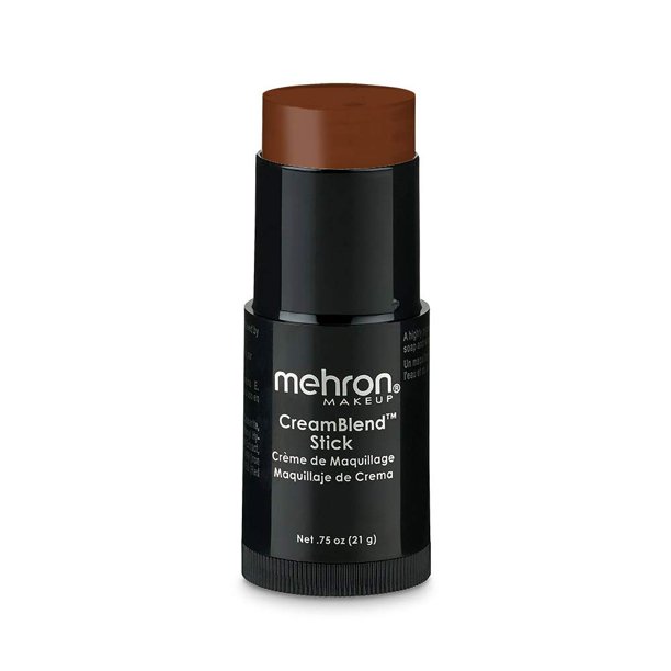 Pintura facial y corporal Mehron CreamBlend Stick Light Cocoa 21g