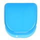 thumbnail image 2 of Caja De Almacenamiento Para Dentaduras Postizas, Seguro, Estable, 4 Piezas, Contenedor De Plástico Para Protector Bucal, Estuche De Retención Dental, Compacto, Portátil Para ANGGREK Denture Box, 2 of 8