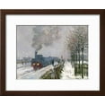 thumbnail image 2 of Train in the Snow, Seasons Transportation Framed Art Print Wall Art by Claude Monet Sold by Art.Com, 2 of 6