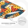 thumbnail image 4 of LNWH Rectangle Pillow Cover, Color Graphic Splicing Cushion Covers Pillowcase for Couch Bedroom Sofa, 14"x20", 4 of 7