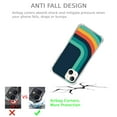 thumbnail image 5 of 70s Color Palette Case Compatible with iPhone 14,Aesthetic Art Design TPU Bumper Cover Case, 5 of 6