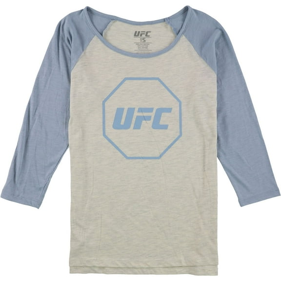 UFC Womens Octagon Logo Graphic T-Shirt, Blue, Small