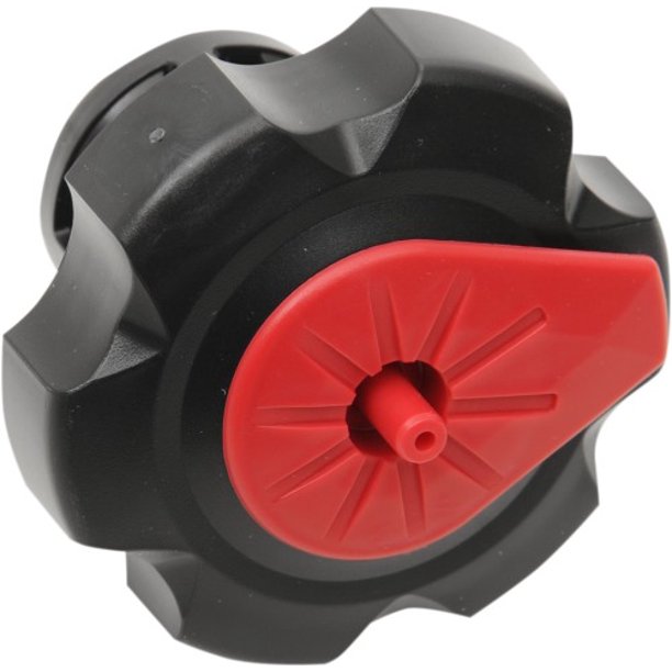 Tuff Jug Quick Fill Fuel Cap, Black with Red Fuel Cap