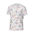 thumbnail image 6 of Wukai Cute Koala Print Men's Short-Sleeved Mesh T-Shirt,Quick-Dry Short Sleeve Workout T-Shirt-XX-Large, 6 of 8