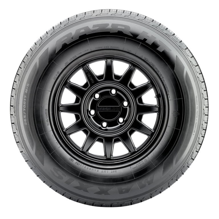 Maxxis Tire TP00385700 275-65R18 116H HT-780 RAZR HT Wheel, Black