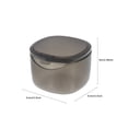thumbnail image 4 of EeaseCA 2pcs Creative False Tooth Boxes Orthodontic Denture Holders Plastic Denture Boxes, 4 of 7