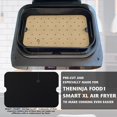 12 inch Air Fryer Parchment Paper Squares, 100 Sheets Unbleached Pre