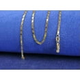 thumbnail image 2 of 1PCS 16-30inch 18KGF Gold Smooth Chain Necklace Accessorie Jewelry Necklace, 2 of 6