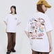 thumbnail image 4 of Camiseta Sanrio Yukui para perro, camiseta holgada de manga corta para mujer, Pacha Dog Kuromi Sisters, moda coreana Y2K, Tops para mujer, 4 of 5