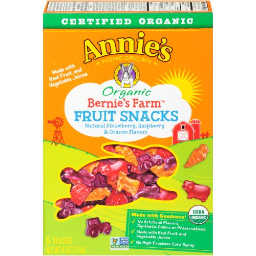 Annie's, Bernie's Farms, Organic Fruit Snacks