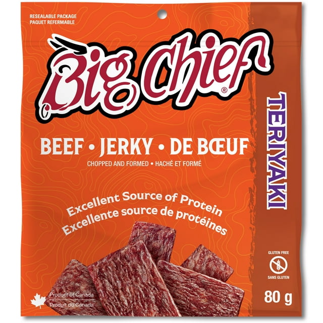 Bœuf séché Teriyaki Big Chief 80 g