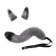thumbnail image 1 of Traje de juego de cosplay Zulema Felpa Animal Gris, 1 of 7