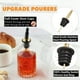 thumbnail image 4 of Botella dispensadora de sirope de vidrio Shining Craft de 200 ml con accesorios, 4 of 7