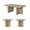 Oak Finish, variant on Roundhill Furniture Mchome 3-Piece Coffee Table Set, Coffee Table and Two End Tables, Oak Finish