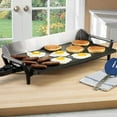 thumbnail image 3 of BroilKing Nonstick 21 x 12 Inch Professional Countertop Griddle, Black, 3 of 6