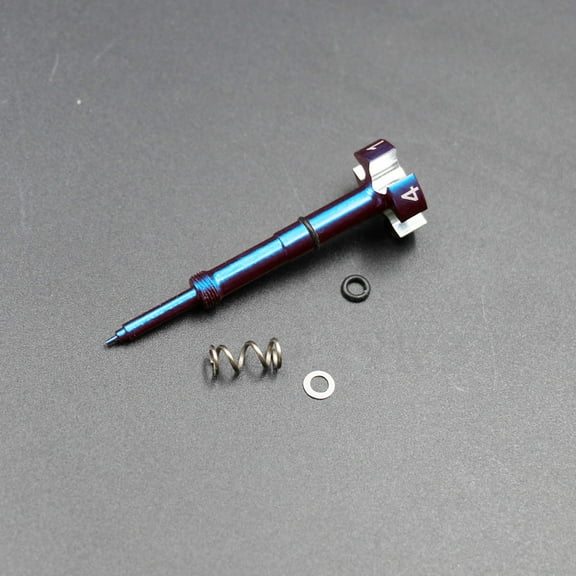 1*Blue Portable Motorcycle ATV Easy Adjust Fuel Mixture Screw For Air Carburetor