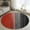 Black Red, variant on 4Ft Round Rug, Purple Gray Ombre Non-Skid Rubber Backing Large Area Rugs - Living Room Bedroom Home Office, Vintage Country Wooden Indoor Floor Mat Carpets Washable Rug