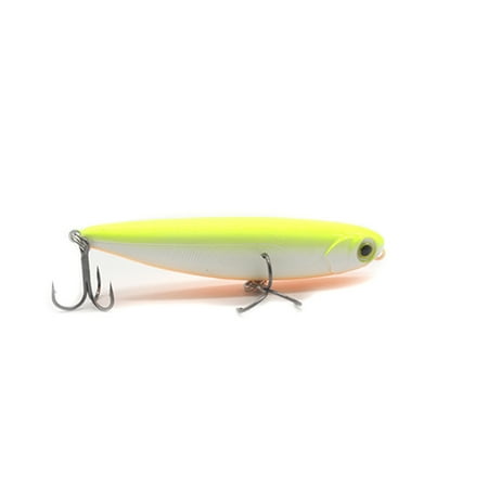 Topwater Pencil 6G/12G Surface Walker Fishing Lure Artificial Saltwater Bass Hard Bait Tackle Walk Z-Shaped Dog Stream River E 5 6g 60mm