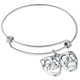 thumbnail image 2 of Fiudx Pulsera, Elegante Brazalete Actor, Pulsera Resistiva de Acero Inoxidable, Dire Eslabón de Diámetro Ajustable, Accesorio de Moda para Ambos, Ideal para Regalar., 2 of 6