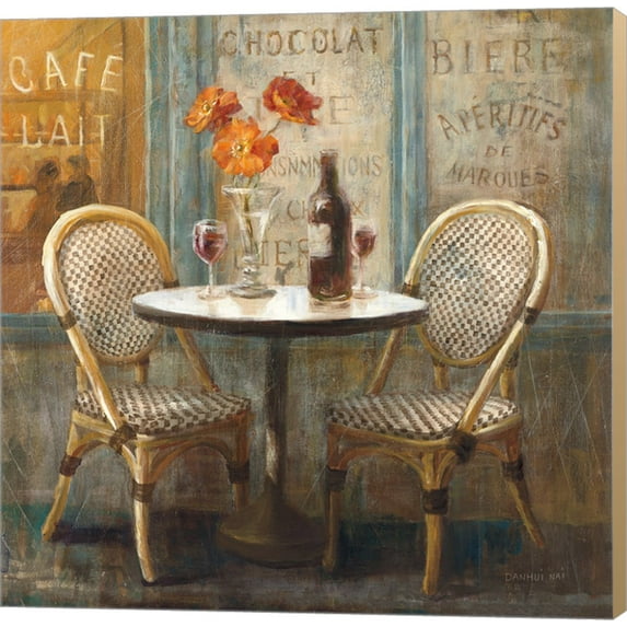 Meet Me at Le Cafe I by Danhui Nai, Canvas Wall Art