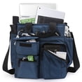 thumbnail image 5 of ER Bolso de hombro extensible de gran capacidad Messeng Travel Laptop Bag brillar Electrónica, 5 of 5