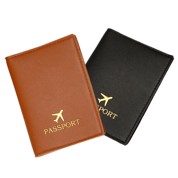 GASTROPOD 2026 New 2 Pack Passport Holder,Rfid Passport Holder,Premium Pu Leather Passport Case with Rfid Protection for Women and Men for Travel,Business,Vacation