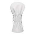 thumbnail image 3 of Cubierta de cabeza de palo de golf bordada con diseño resistente al agua con etiquetas Cubierta de cabeza híbrida de alta para cubiertas de ca Blanco Sunnimix cubierta de la cabeza del palo de golf, 3 of 8