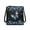 Butterfly Daisy Floral, variant on Water Wave Wolf Print PU Leather Crossbody Handbag for Women Fashion Shoulder Purse Bag Satchel Lightweight Multiple Pockets Bag with Zipper for Daily Use Business