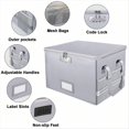 thumbnail image 5 of Organizador de archivos plegable, ignífugo e impermeable para oficina y hogar. Cajas de almacenamiento fáciles de organizar para tipo de archivos., 5 of 5