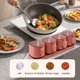thumbnail image 5 of Frasco para condimentos con tapa 1 unidad salero de cocina de 315 x 9 x 85 cm recipiente de plástico apto para alimentos con cuchara para usar fácilmente con una sola mano al, 5 of 8