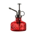 thumbnail image 2 of Vintage Glass Watering Can with Electroplated Bronze Nozzle 6oz/180ml Push Type Spray Bottle Decorative Glass Mister for Indoor Succulents Cleaning Gifting, 2 of 3
