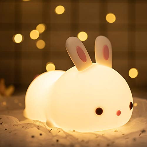 Night Light for Kids-LED Lamp for Babies Kawaii Room Decor-Cute Unicorn Nursery Animal Lamp for Boys,Teen Girls,Gift for Birthday Valentines,Baby Shower,Color Changing,Portable Remote Control