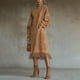 thumbnail image 1 of TaTaai Women's Solid Faux Suede High Neck Long Sleeve Maxi Dress with Fringe Tassel Side Pockets Loose Fit A-Line Vintage for Fall Winter Casual Daily Work Office Party Soft Warm Gift, 1 of 7