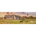 thumbnail image 2 of Deiter, Lori 32x13 White Modern Wood Framed Museum Art Print Titled - Clayton Barnyard, 2 of 4