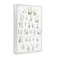 thumbnail image 4 of Stupell Industries Soft Cottage Alphabet Scenery Painting White Framed Art Print Wall Art, 20 x 30, 4 of 10