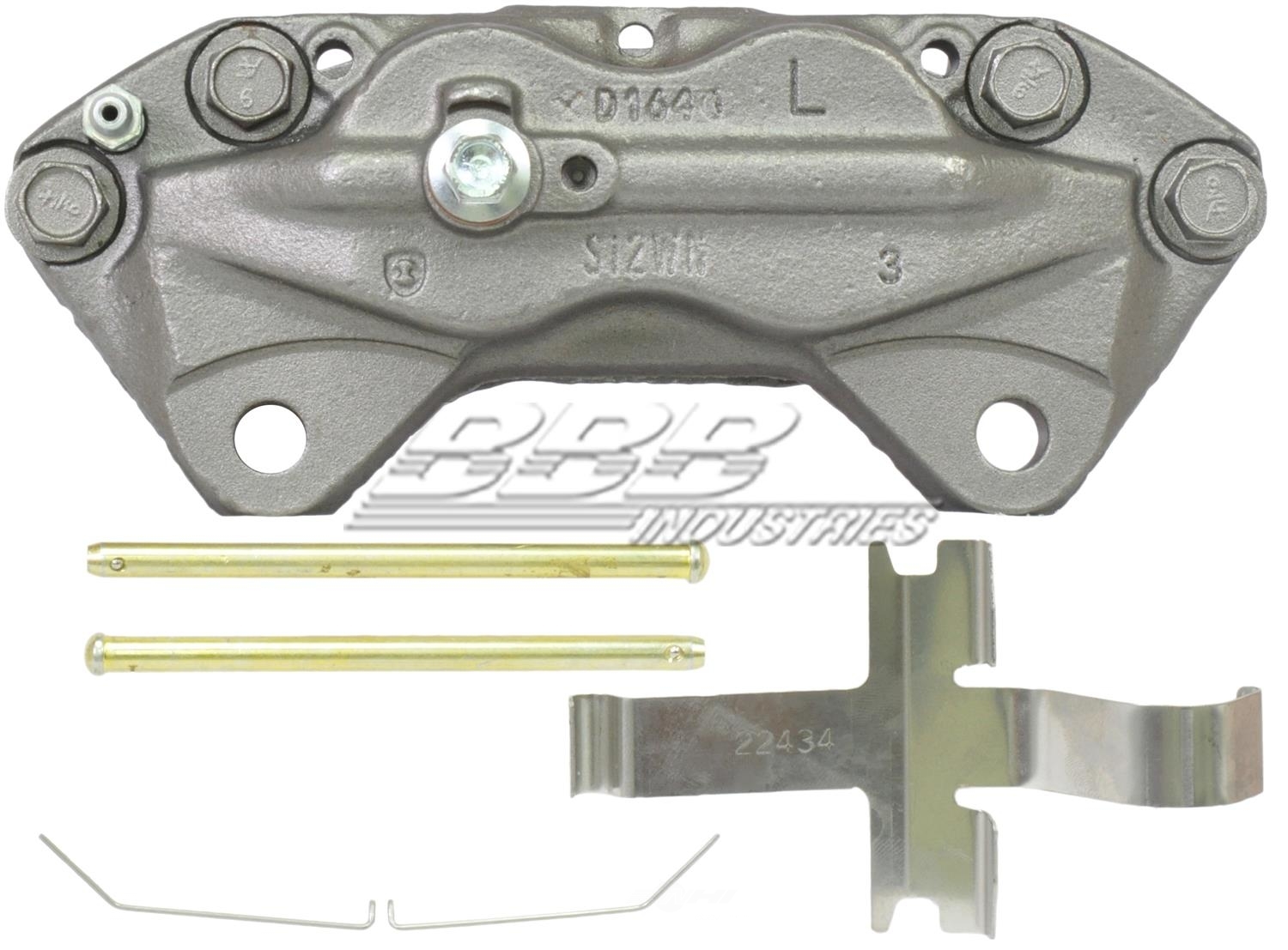 TERREPOWER formerly BBB Industries 97-01569A Reman Caliper w/installation Hardware