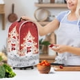thumbnail image 3 of HELLHERO Snowman Tree Coffee Machine Dust Cover Easy to Clean Blender Protection for Home Kitchen, 3 of 6