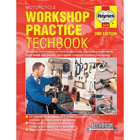 Haynes Manuals: Motorcycle Workshop Practice Techbook (Paperback)