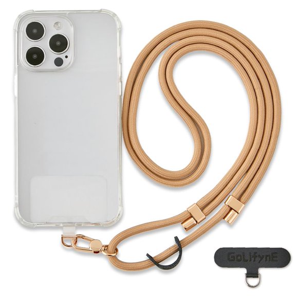 Cordón de teléfono Golifyne universal antirrobo para iPhone 15 Pro Max