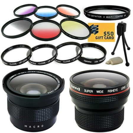 Professional .20x Super Wide Angle HD Lens + .35x Macro Fisheye Adapter Lens + UV Filter + Close Up Macro Filter Set + 6 Piece Graduated Effects Filters Accessories Kit for Canon EF-S 18-55mm 55-250mm Professional .20x Super Wide Angle HD Lens + .35x Macro Fisheye Adapter Lens + UV Filter + Close Up Macro Filter Set + 6 Piece Graduated Effects Filters Accessories Kit for Canon EF-S 18-55mm 55-250mm