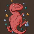 thumbnail image 3 of CafePress - Trex Indoor Rock Climbing T Shirt - Men's Classic Graphic Cotton T-Shirt, 3 of 4