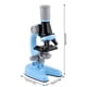 thumbnail image 4 of Microscopio para niños, juguetes, muestras, laboratorio científico, 100x 400x 1200x, instrumento de juego de alta resolución, regalo de cumpleaños educativo, azul Inevent FN000743-03B, 4 of 7
