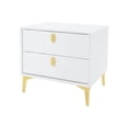 thumbnail image 4 of Bedside Table, Storage Cabinet for the Bedroom, Side Table with 2-Drawers, 4 of 18